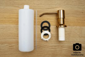 Дозатор для жидкого мыла Sink Quality Simple нержавеющя сталь DOZ-ix