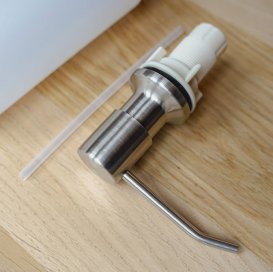 Дозатор для жидкого мыла Sink Quality Simple серый DOZ-g