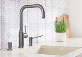 Дозатор рідкого миючого засобу BLANCO LIVIA вбудовується в кухонну мийку манган 521293