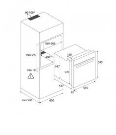 Духовой шкаф Teka Easy HBB 635 электрический 70 л нержавеющая сталь 111020012
