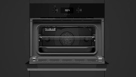 Духова шафа Teka HLC 8440 C електрична 40 л з функціями мікрохвильової печі чорний 111160028