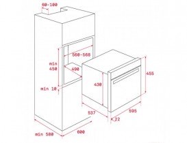 Духова шафа Teka Maestro HLC 844 C з функціями мікрохвильовій печі з металевою рамкою біле скло 40587612