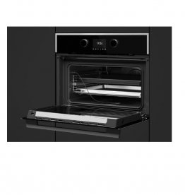 Духовой шкаф Teka Maestro HLC 847 C с функциями микроволновой печи с металлической рамкой черное стекло 40587601