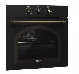 Духовой шкаф Teka Rustica HRB 6100 AT электрический 70 л черный/латунь 111010006