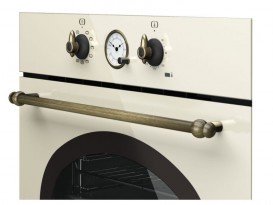 Духова шафа Teka Rustica HRB 6300 VN електричний 70 л ваніль/латунь 111010012