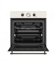 Духова шафа Teka Rustica HRB 6300 VN електричний 70 л ваніль/латунь 111010012