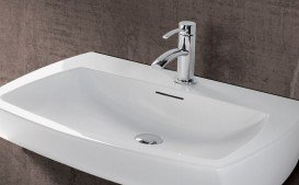 Раковина для ванной подвесная Duravit коллекция Caro белая 0434700000