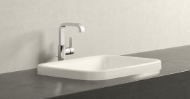 Раковина для ванной встраиваемая Duravit коллекция DuraStyle белая 0372600000