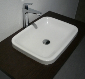 Раковина для ванной встраиваемая Duravit коллекция DuraStyle белая 0372600000