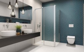 Душевая боковая стенка Radaway Eos KDS II S2 90 см хром/прозрачное стекло 13799431-01