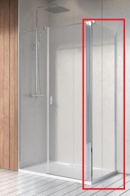 Душова бічна стінка Radaway Nes 8 S2 75 см хром/прозоре скло 10080075-01-01