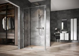 Душевая боковая стенка Ravak Nexty NPSS 100х195 см полированный алюминий/прозрачное стекло 90OA0C00Z1