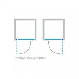 Душевая дверь Koller Pool Waterfall line QP10 80х195 см хром/матовое стекло QP10 800 chrome,grape