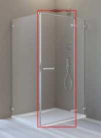 Душевая дверь Radaway Arta Door G 520 правая хром прозрачное стекло 386420-03-01R