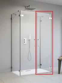 Душові двері Radaway Arta DWD + S / 2S Door C 50 права хром прозоре скло 386052-03-01R