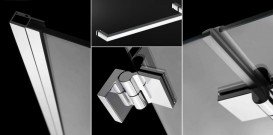 Душові двері Radaway Carena DWJ 90 ліва хром прозоре скло 34302-01-01NL