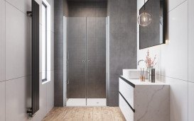 Душові двері Radaway Eos DWD I 80х197 см хром/прозоре скло 137713-01-01