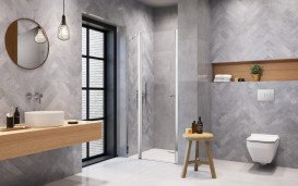 Душові двері Radaway Eos DWJ II 110х195 см ліва хром/прозоре скло 13799443-01L