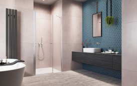 Душові двері Radaway Eos DWS 110х197 см ліва хром/прозоре скло 137991-01-01L