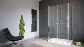 Душові двері Radaway Eos II DWD + 2S door 110 профіль хром прозоре скло 3799403-01