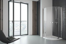 Душові двері Radaway Eos II PDD 90 права профіль хром прозоре скло 3799471-01R