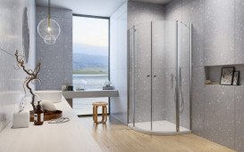 Душевая дверь Radaway Eos PDD II 90х195 см распашная правая хром/прозрачное стекло 13799471-01R