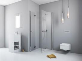Душові двері Radaway Essenza New KDD-B 80 права хром / прозоре скло 385070-01-01R