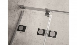 Душевая дверь Radaway Euphoria KDJ Door 90 левая хром прозрачное стекло 383044-01L