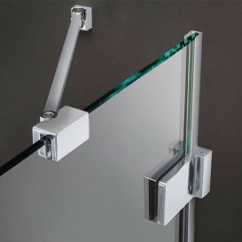 Душевая дверь Radaway Euphoria KDJ+S Door 110 правая хром прозрачное стекло 383023-01R