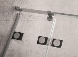 Душові двері Radaway Euphoria PDD 80 ліва хром прозоре скло 383002-01L