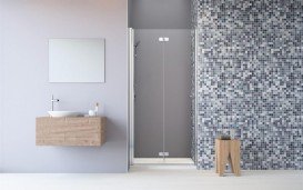 Душевая дверь Radaway Fuenta New DWB 100 левая хром/прозрачное стекло 384077-01-01L