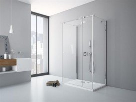 Душові двері Radaway Fuenta New KDJ + S 90 права хром / прозоре скло 384020-01-01R