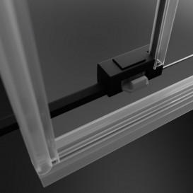 Душевая дверь Radaway Idea Black KDS 100х200.5 см раздвижная правая черный/прозрачное стекло 10115100-54-01R
