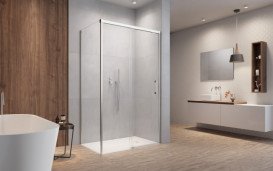 Душевая дверь Radaway Idea KDS 120х200.5 см раздвижная правая хром/прозрачное стекло 10115120-01-01R