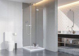 Душові двері Radaway Nes KDJ B 100 права профіль хром прозоре скло 10025100-01-01R