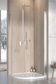 Душові двері Radaway Nes PDD I 80 права профіль хром прозоре скло 10020080-01-01R