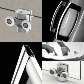 Душові двері Radaway Premium Plus DWJ 110 профіль хром прозоре скло 33302-01-01N