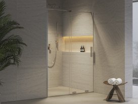 Душевая дверь Ravak Roll RODP 2-110 раздвижная профиль полированный алюминий стекло transparent X08VD0C00Z1