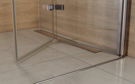 Душевая кабина Besco Exo-H 90х90х195 см профиль хром глянцевый/стекло прозрачное KEH-90-195