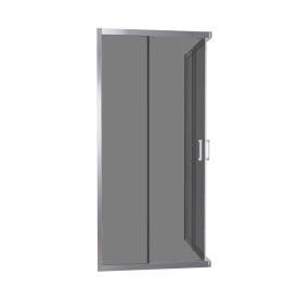 Душевая кабина Besco Modern 120х90 см профиль хром/стекло графитовое MA-120-90-G