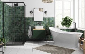 Душевая кабина Besco Modern 80х80 см профиль черный матовый/стекло прозрачное MKB-80-190-C