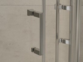 Душевая кабина Besco Modern 90х90 см профиль хром/стекло прозрачное MP-90-185-C