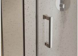 Душова кабіна Besco Viva 120х80 см права профіль хром/скло прозоре VPP-128-195C