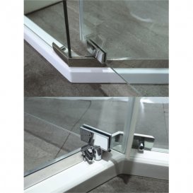 Душевая кабина Eger Talany 90x90 см профиль хром стекло прозрачное 599-555/1