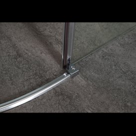 Душова кабіна Eger Timea 90х90 фурнітура алюміній хром скло прозоре 599-808 TR / 1