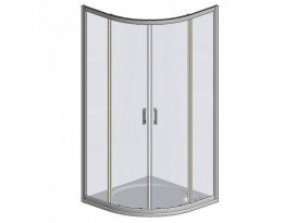 Душевая кабина Koller Pool Liga Line LLR2 900 KP Silver прозрачное стекло 1194075