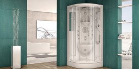 Душова кабіна Kolpa San Aria SIMPLE 90х90 см профіль хром/прозоре скло 500030