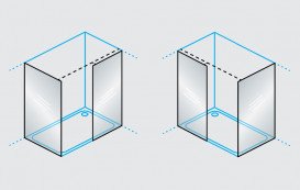 Душевая кабина Kolpa San Calypso WIN 160X90-UNI SBR профиль серебро/прозрачное стекло Clean Coat 517650