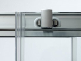 Душова кабіна Kolpa San Montes TK 120X80/K-L ліва профіль хром/прозоре скло 514430