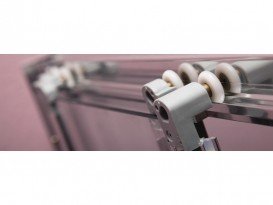 Душевая кабина Kolpa San Pulsar TKP 90/K четверть круга профиль серебряный/ стекло с покрытием Мастер Кер 560460